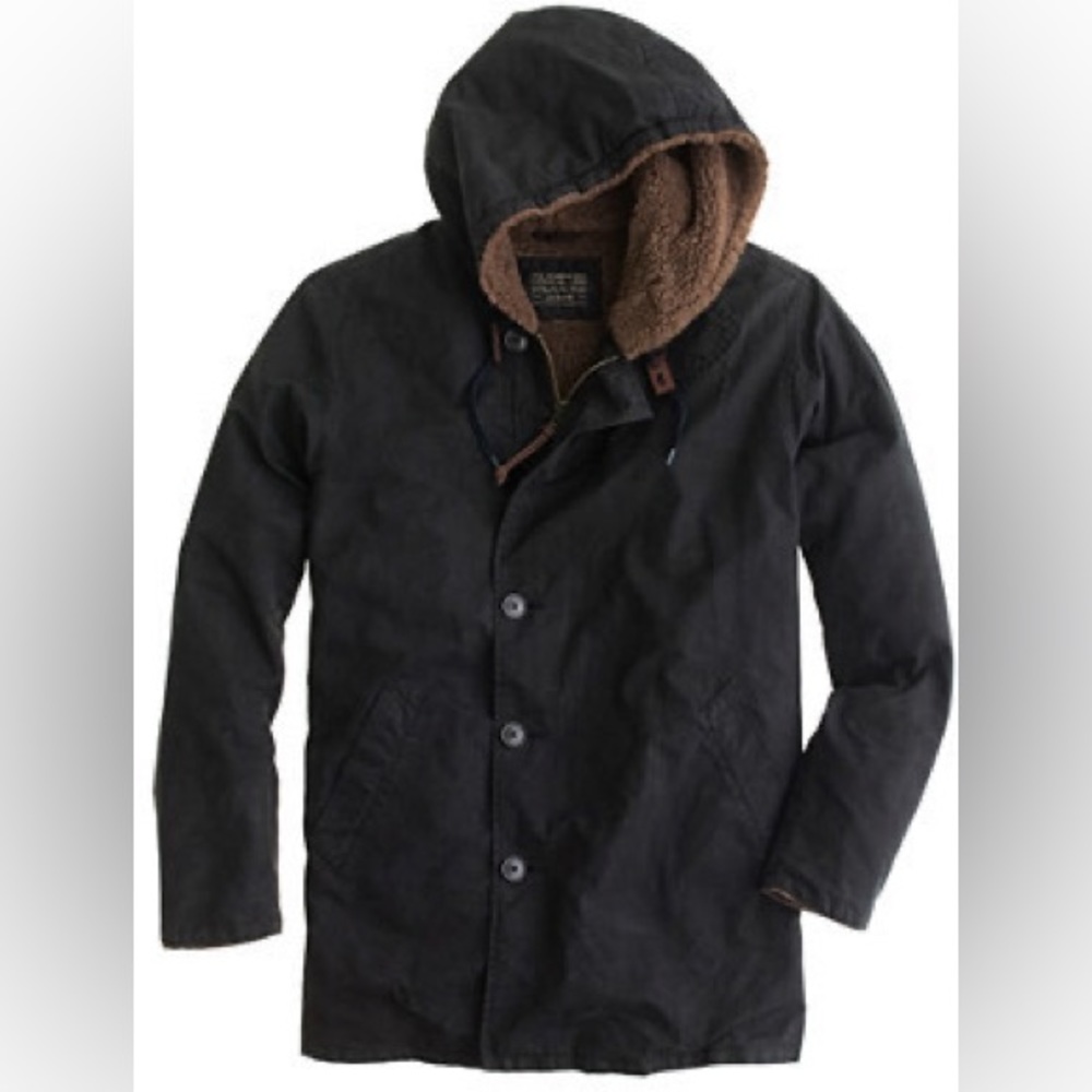 MEN’S J.Crew Falmouth Sherpa Parka